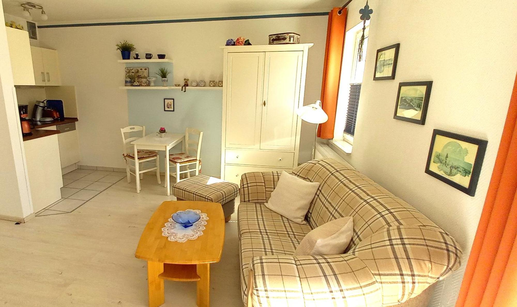 Studio 5 Im Eg Haus Stranddistel, Wunderschones Studio Fur 2 Personen In 青斯特 外观 照片