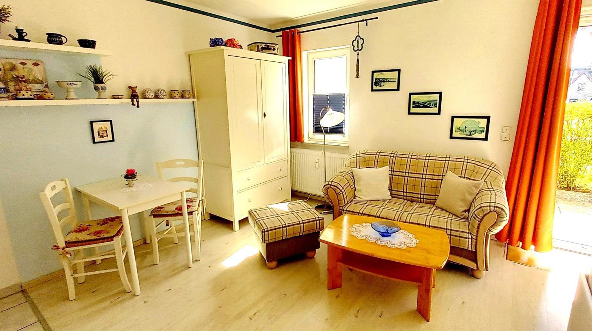 Studio 5 Im Eg Haus Stranddistel, Wunderschones Studio Fur 2 Personen In 青斯特 外观 照片